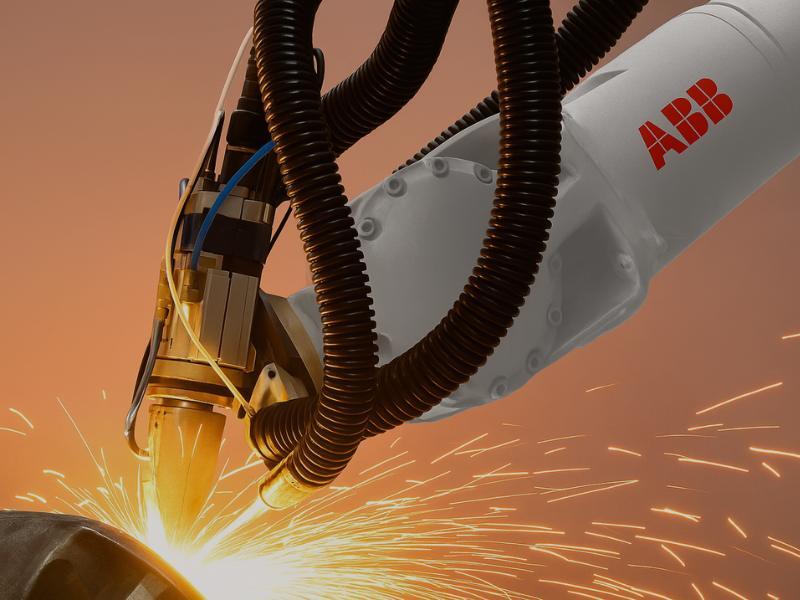 robot abb - integration decoupe plasma
