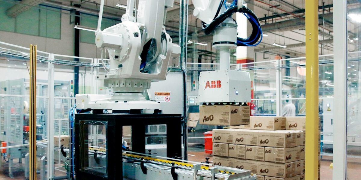 Robot ABB palettiseur