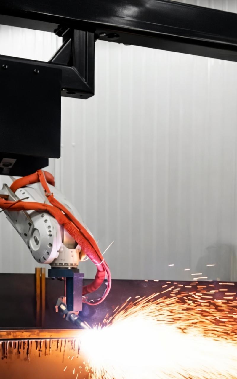 robot ABB decoupe plasma