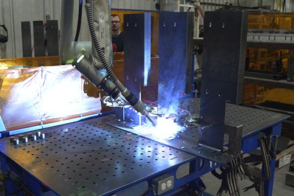 poudrier - welding robot