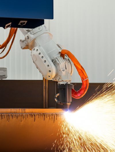 robot abb decoupe plasma