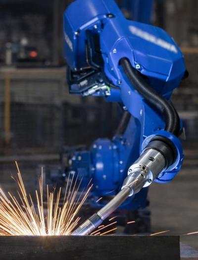 robot decoupe plasma - yaskawa