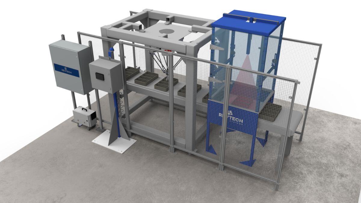 Robot trieur pour alimentaire